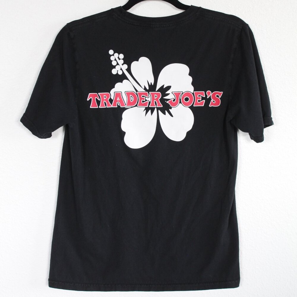 Trader Joe's Black Small Crew T-Shirt